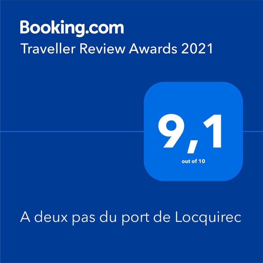 A Deux Pas Du Port De Locquirec Leilighet Eksteriør bilde